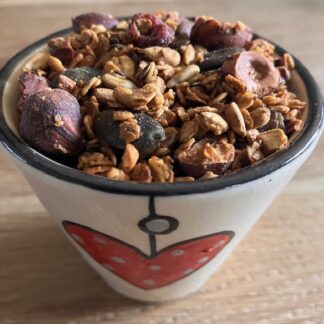 Granola aux graines, noisettes et fruits secs - 200 g